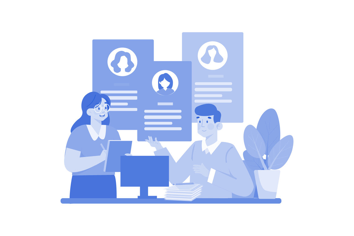 M552_Business Activities FREE Illustration Pack 2 - view 9