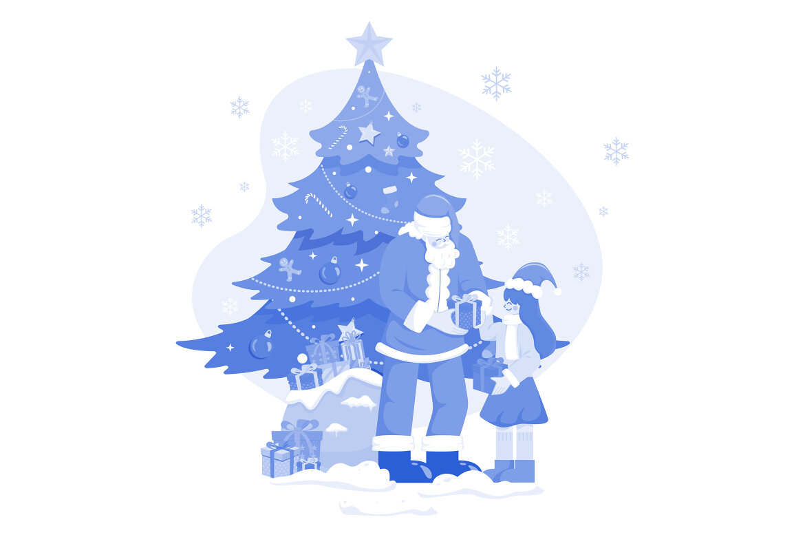 M539_Merry Christmas FREE Illustration Pack - view 4