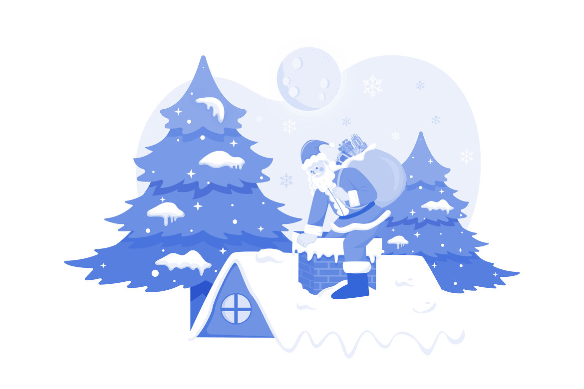 M539_Merry Christmas FREE Illustration Pack - view 6