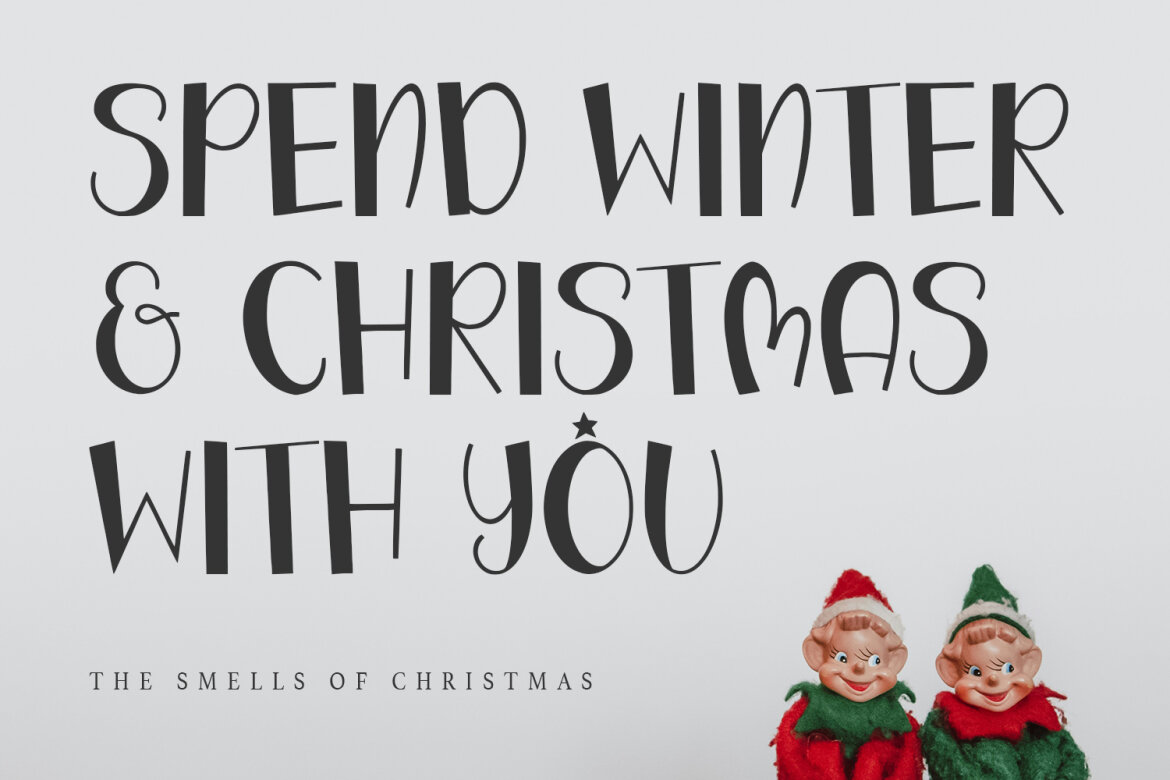 Crishnight Cute Christmas FREE Font alternate