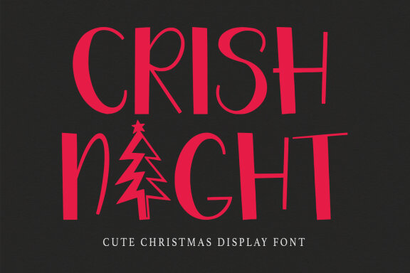 Crishnight Cute Christmas FREE Font