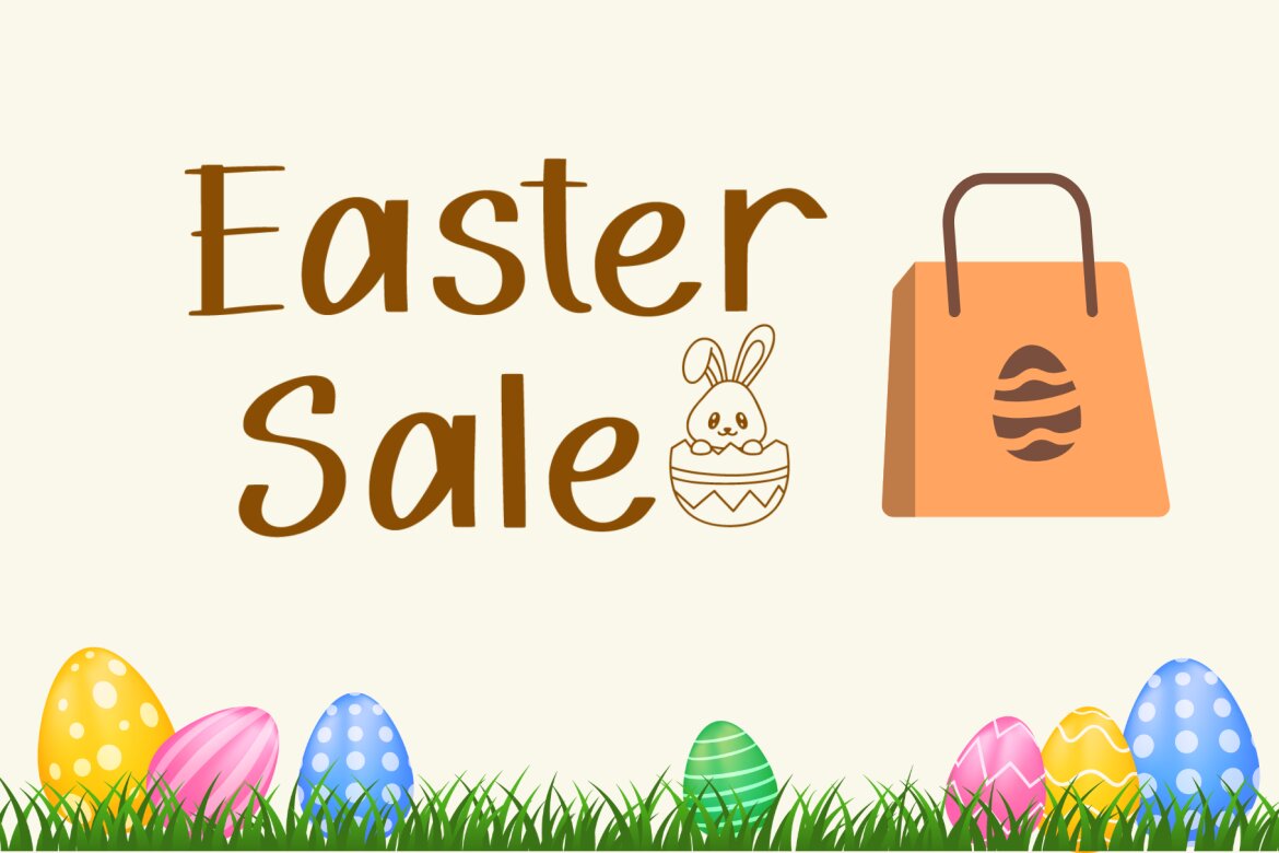 Spring Bunny FREE Font - view 4