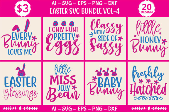 Easter FREE SVG Bundle