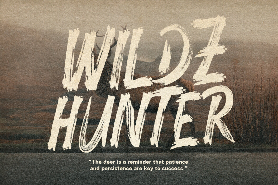 Magos Ridbuc FREE Brush Font - view 2