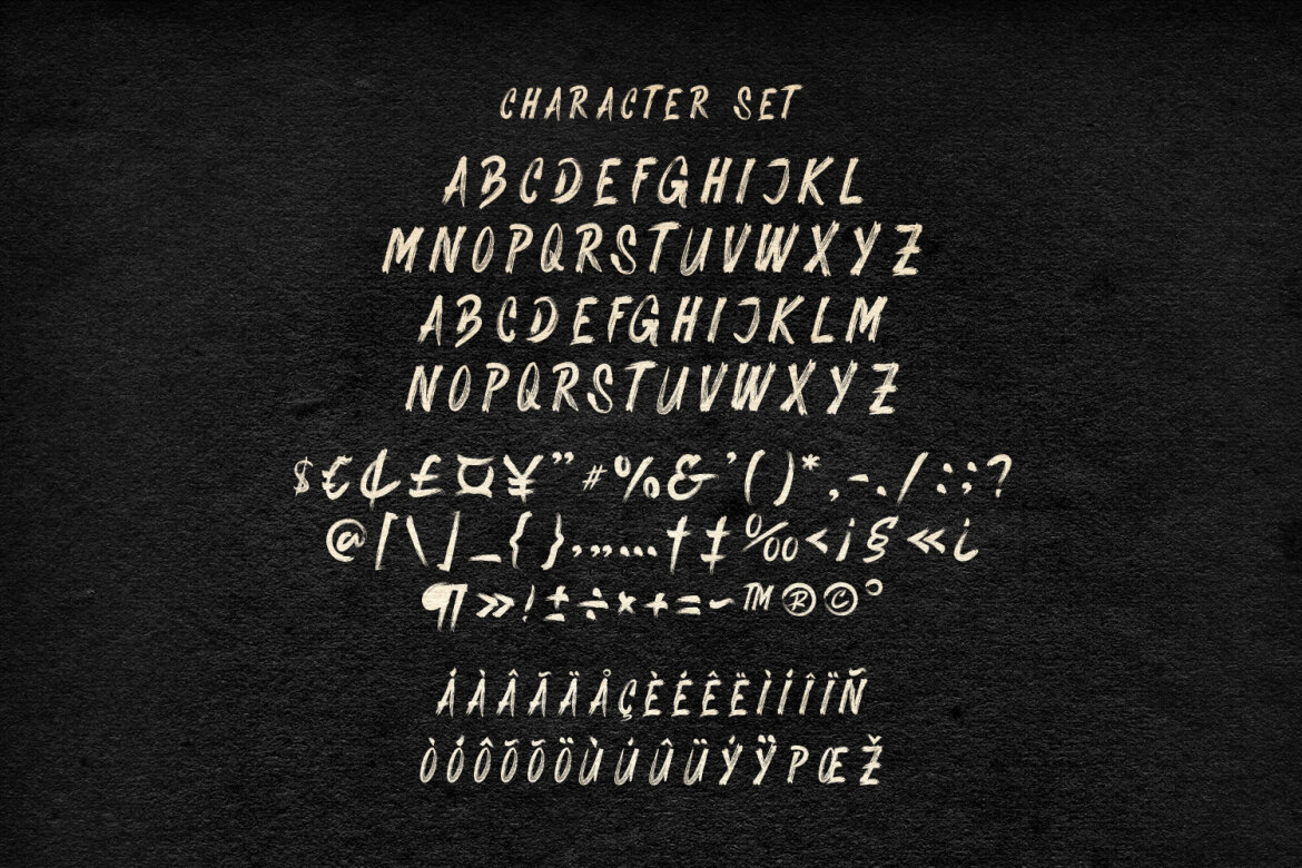 Magos Ridbuc FREE Brush Font - view 7