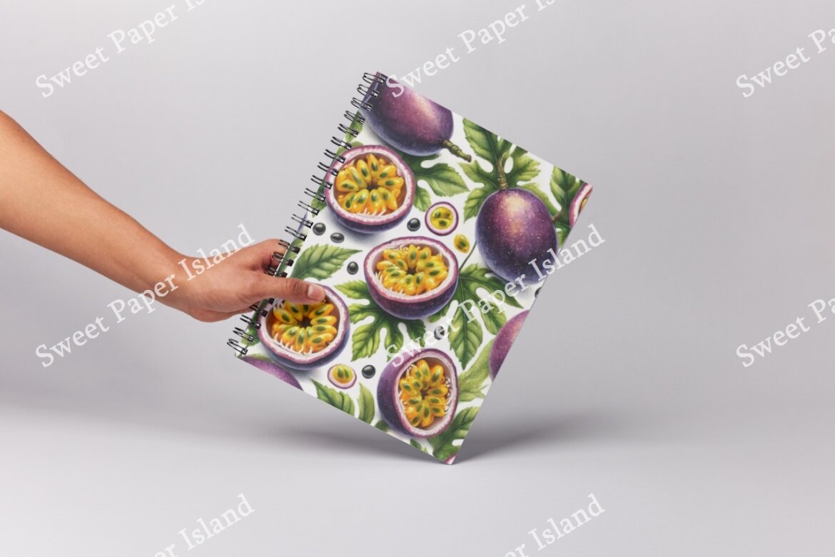 6 FREE Digital Papers - Passion Fruit alternate