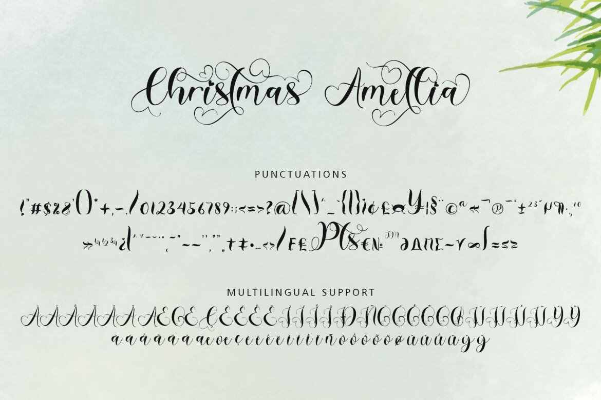 Christmas Amellia FREE Script - view 8