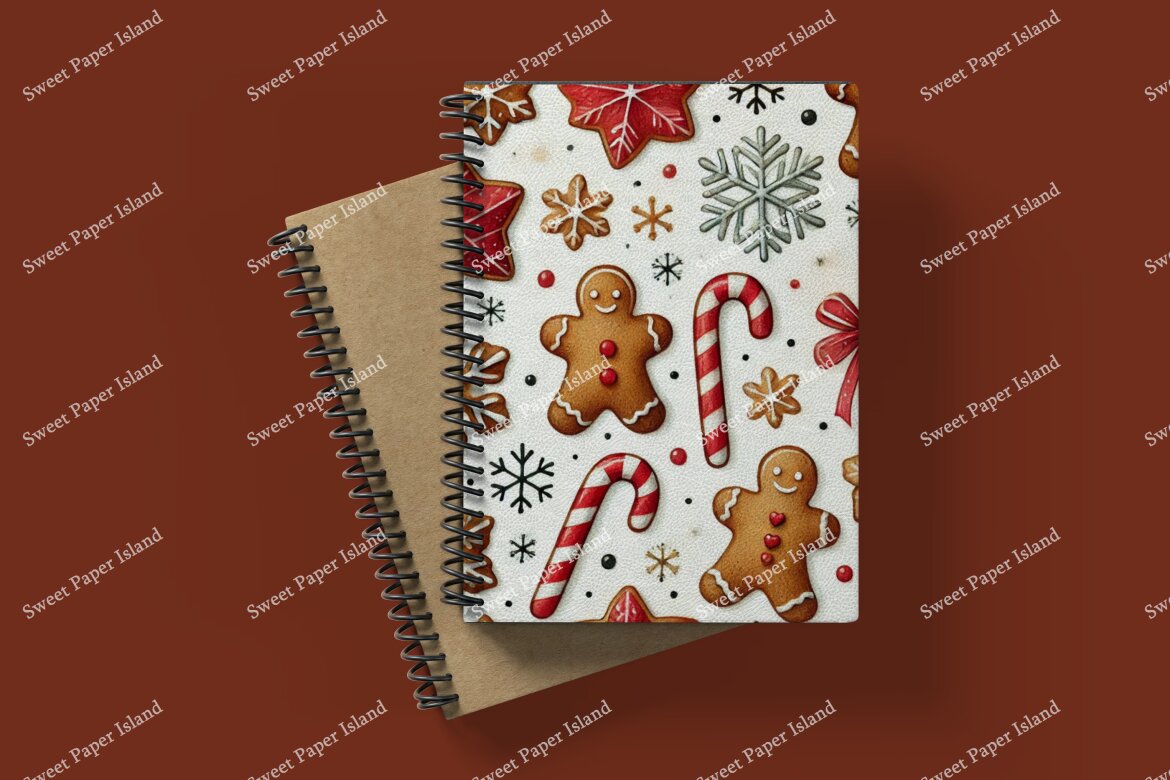 6 FREE Digital Papers - Christmas Cookie Party - view 8