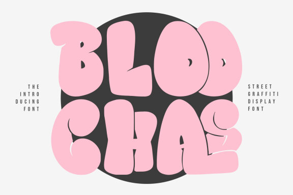 Bloochas Street Graffiti FREE Font