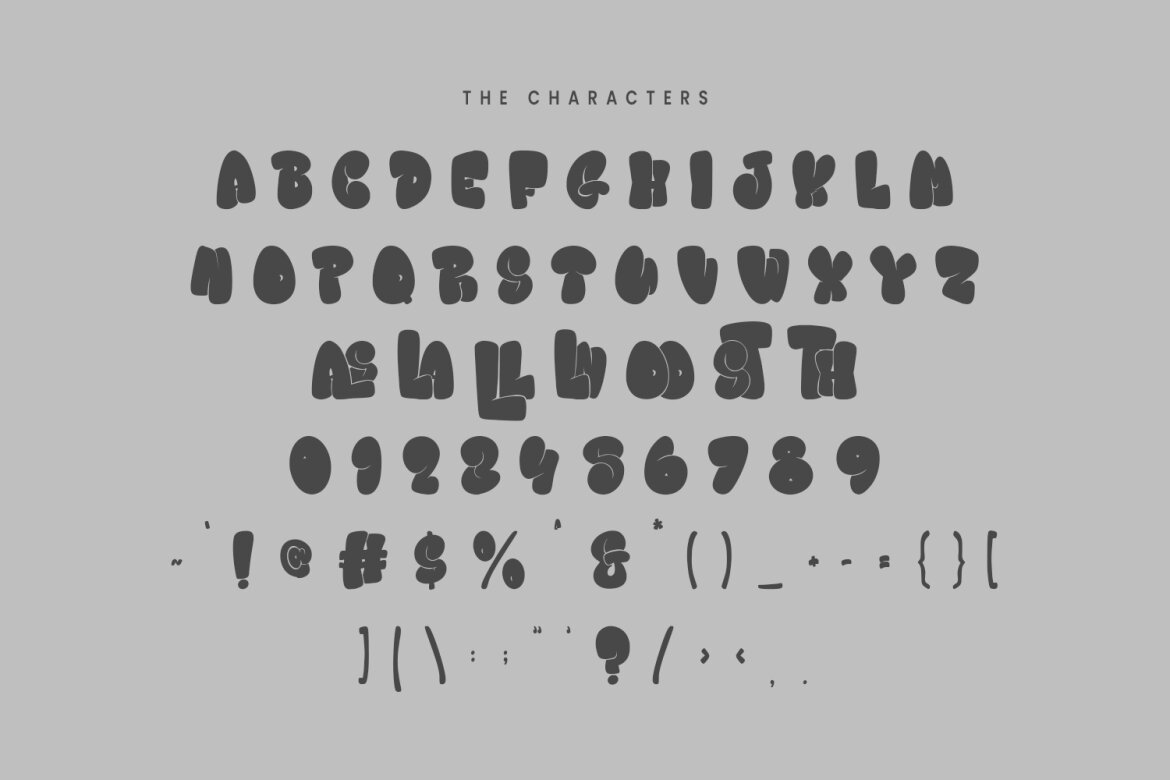 Bloochas Street Graffiti FREE Font - view 6