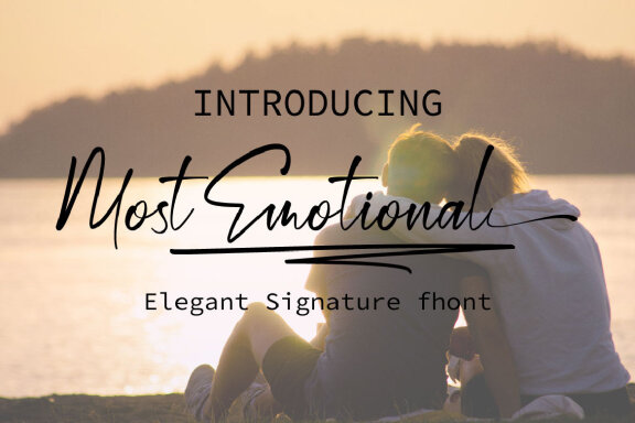 Most Emotional FREE Font