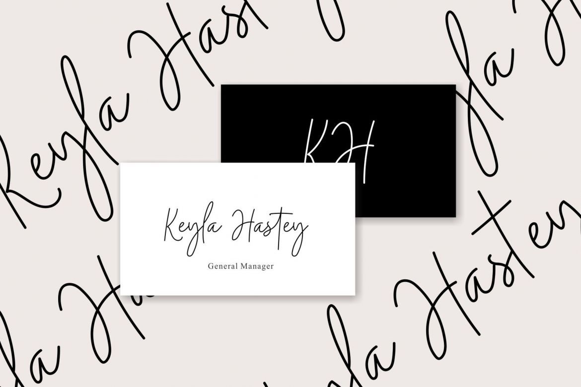 Midnight Signature Font - view 6