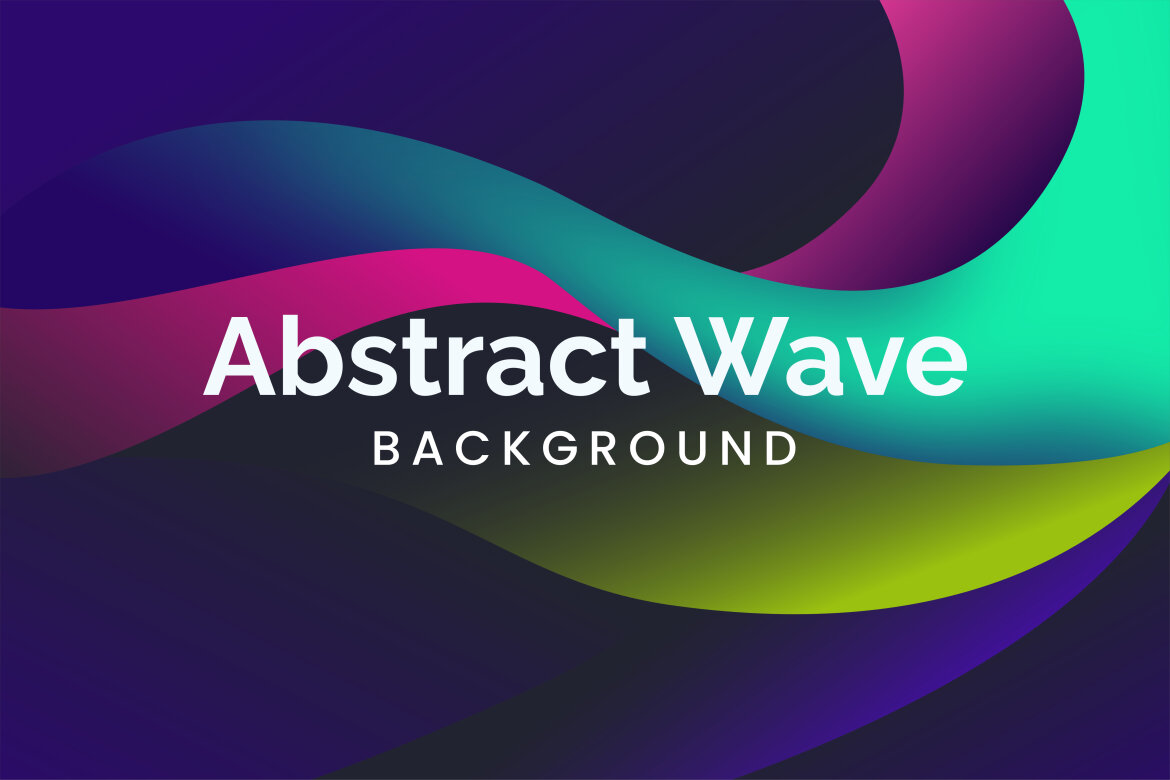 Colorful Gradient Wave - Free Backgrounds - view 4