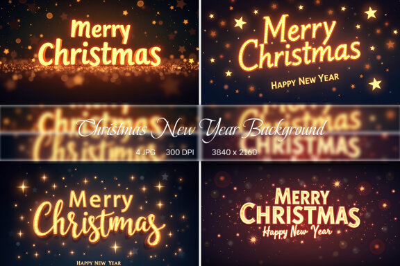 Christmas & New Year FREE Backgrounds