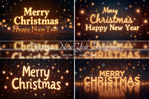 Christmas New Year FREE Backgrounds