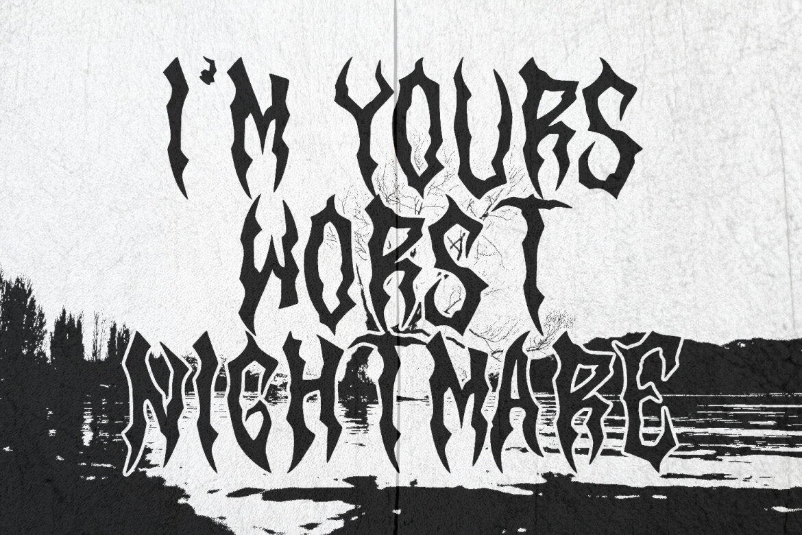 Rucatus FREE Horror Font - view 3