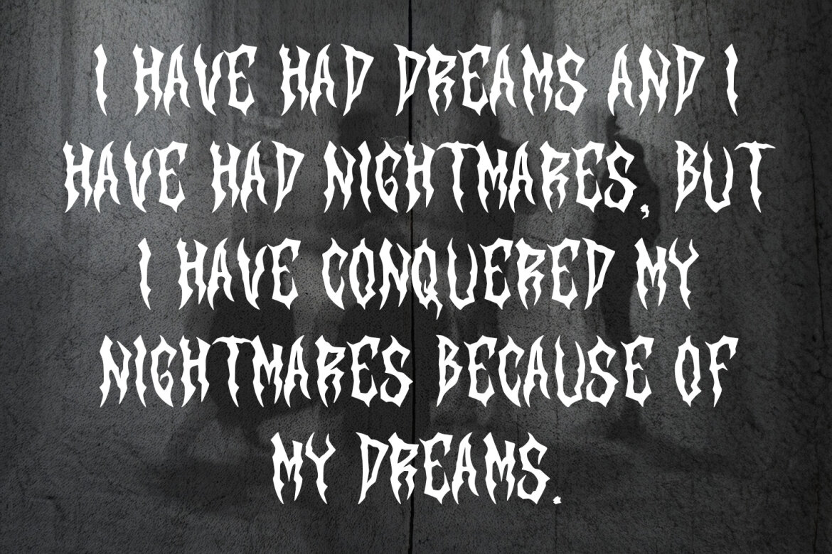 Rucatus FREE Horror Font - view 6