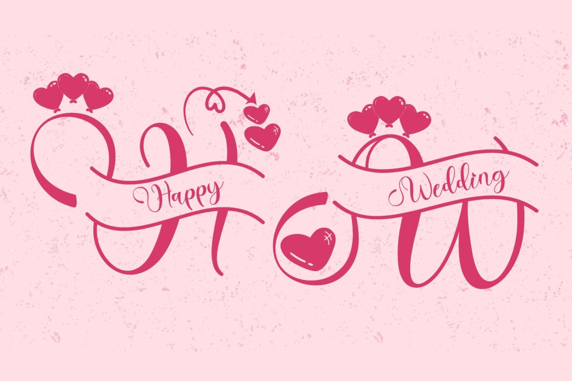 Dainty Valentine Monogram FREE Font alternate