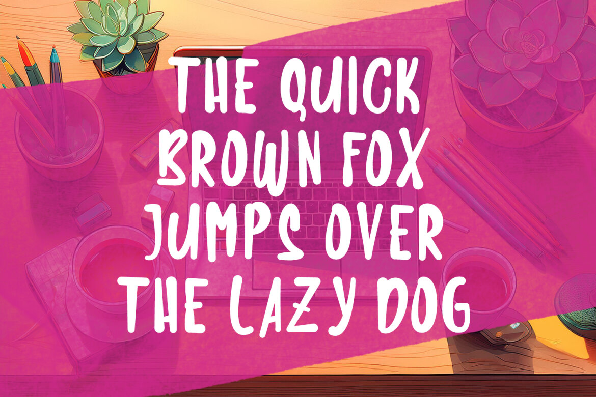 Hitori Case Handmade FREE Font - view 5