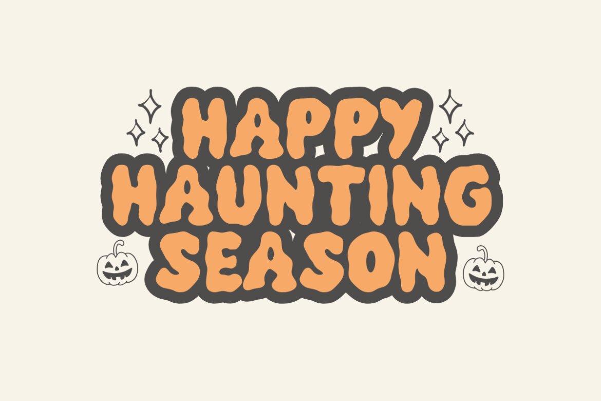 Retro Pumkin - FREE Halloween Font - view 4