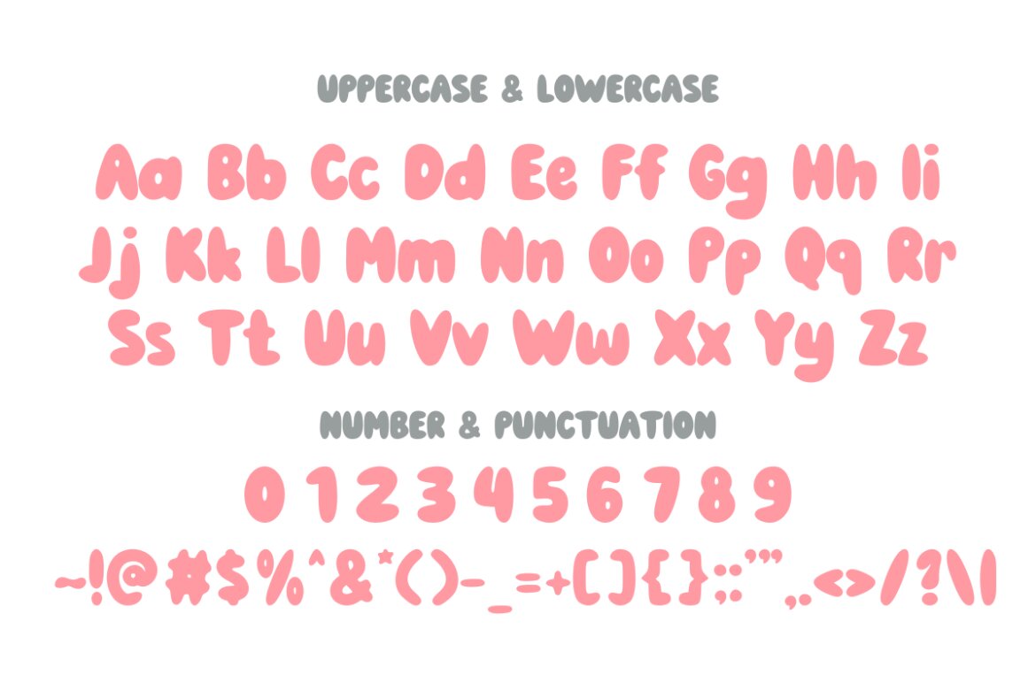 Soul Journey - FREE Bubble Font alt