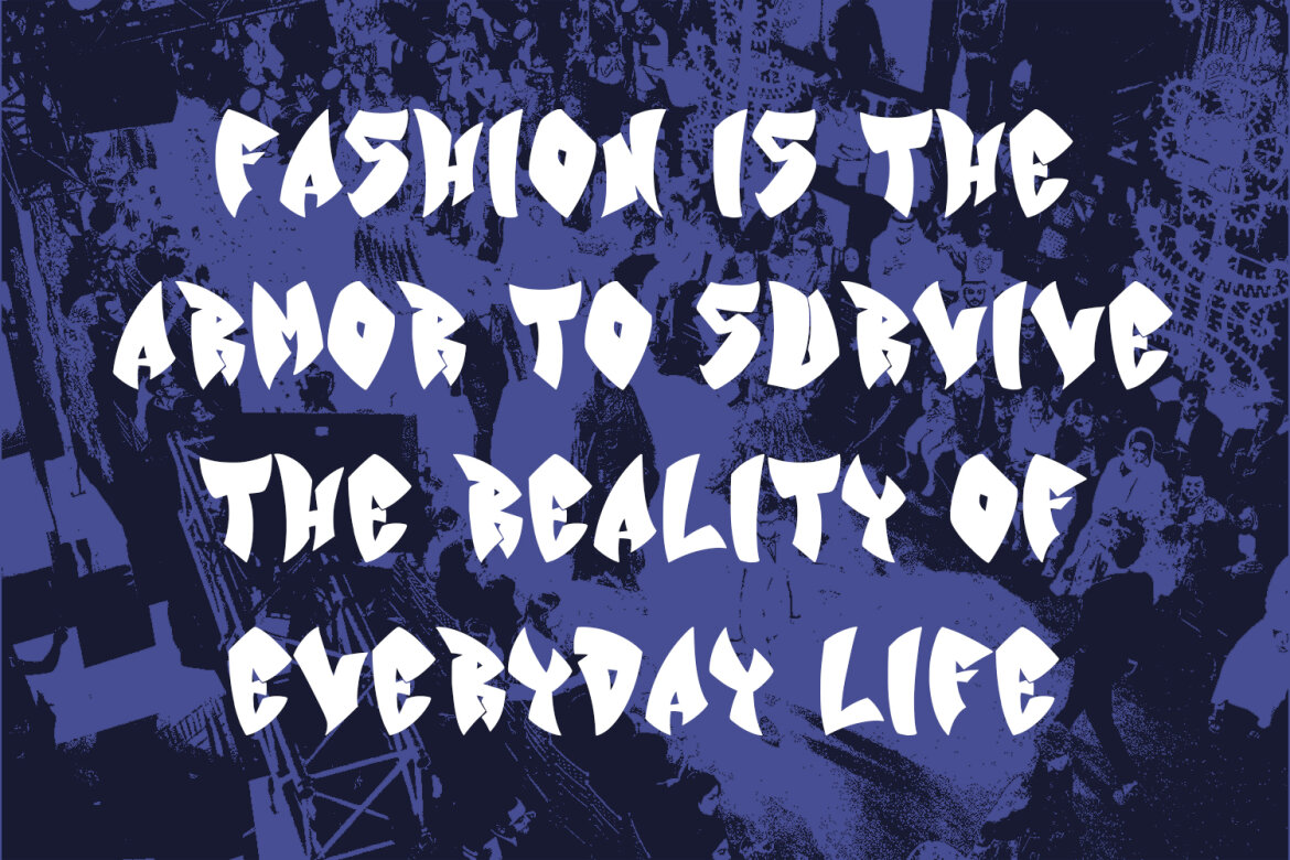 Lubaz Vamid Graffiti FREE Font - view 6