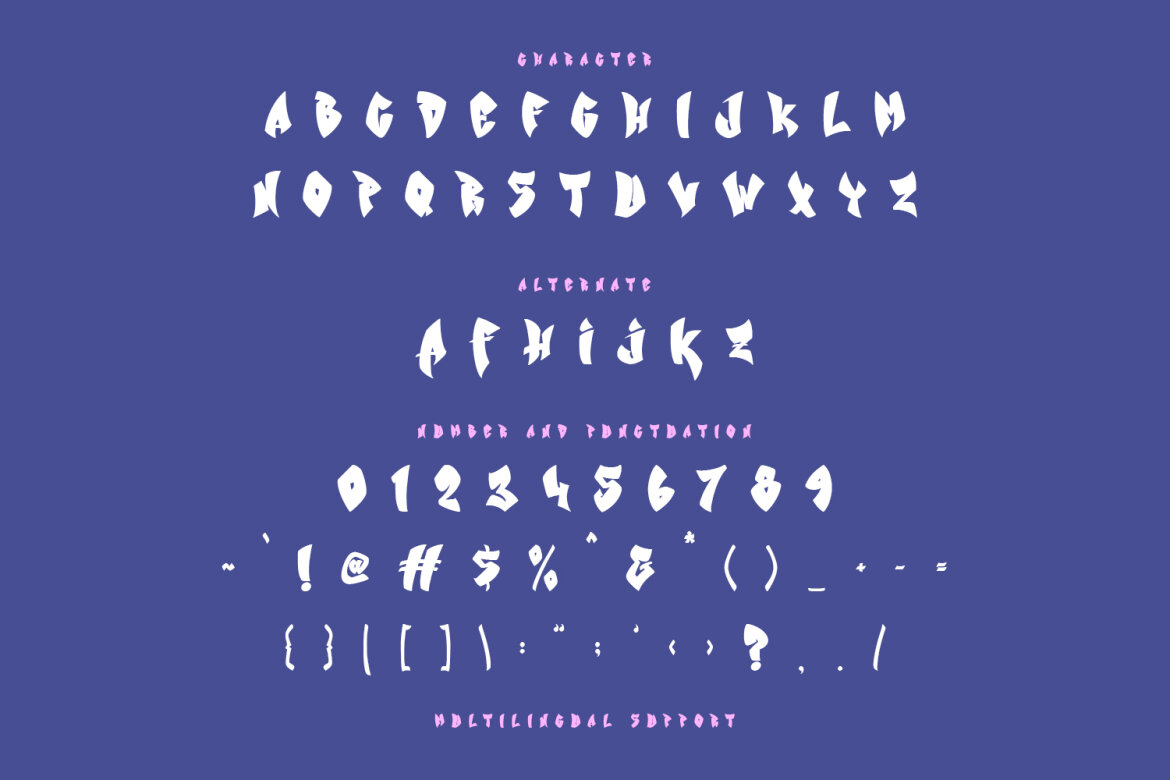 Lubaz Vamid Graffiti FREE Font - view 7