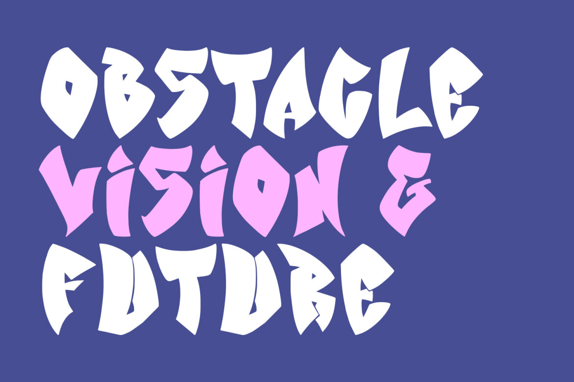 Lubaz Vamid Graffiti FREE Font - view 3