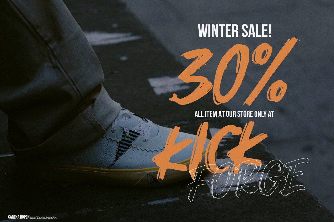 Carena Hopen | FREE Brush Font alternate