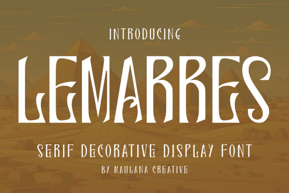 Lemarres Decorative FREE Font