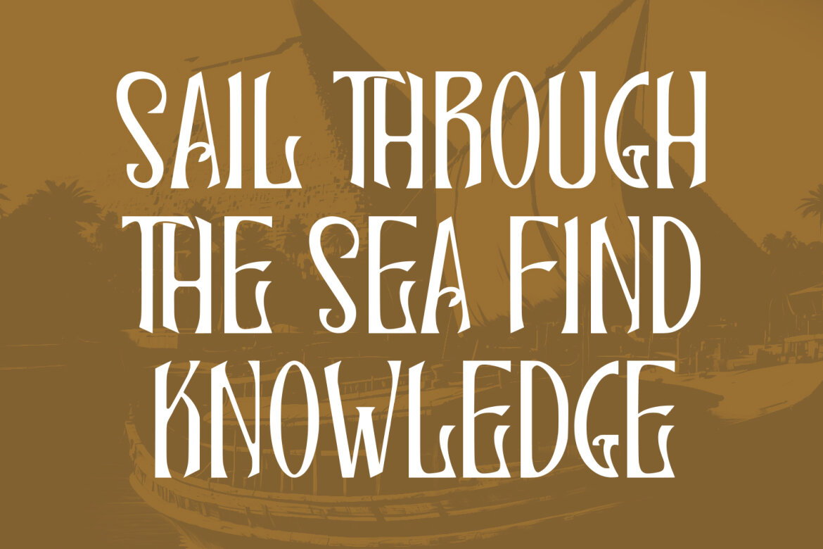 Lemarres Decorative FREE Font - view 3