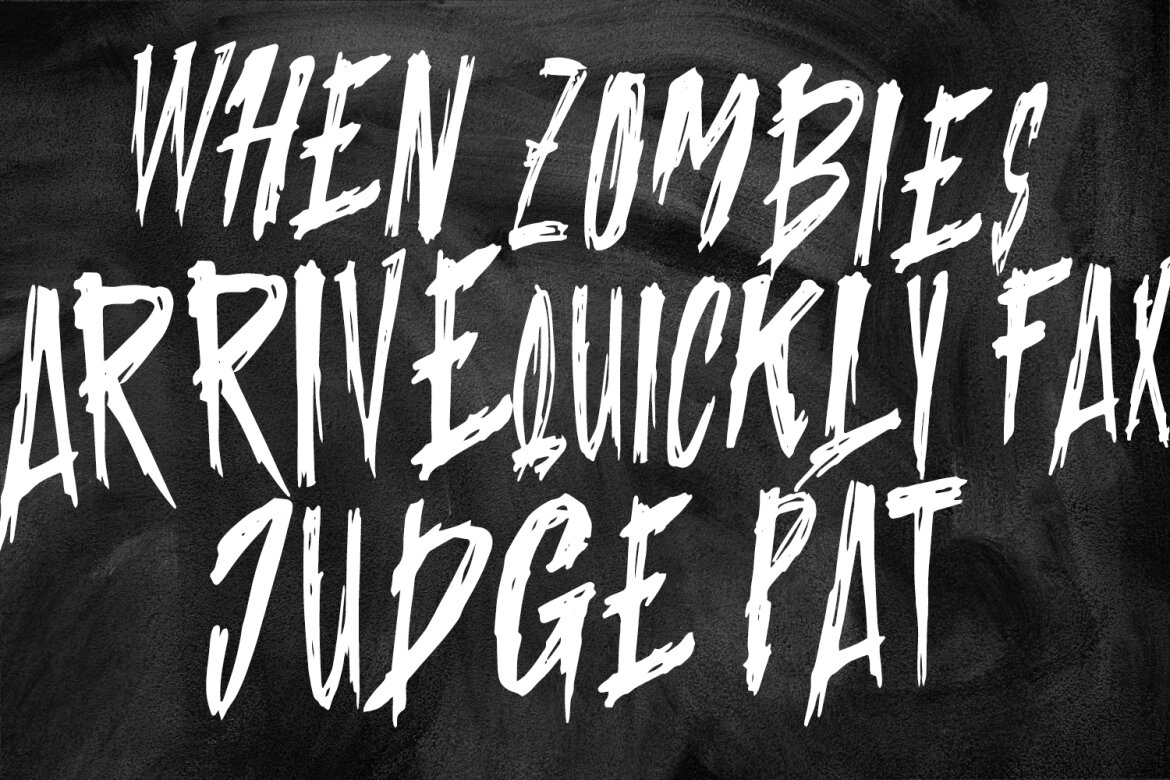 Craizets Demer FREE Brush Font - view 4