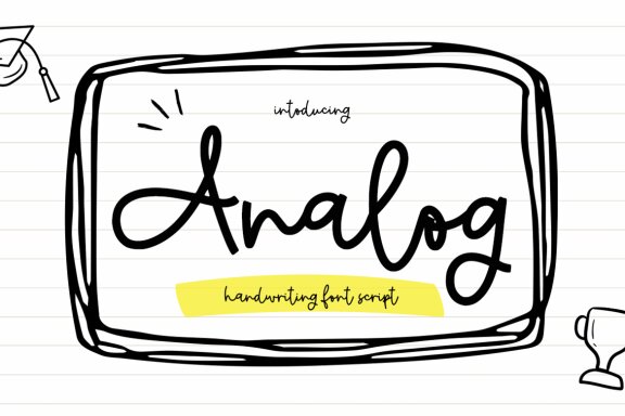 Analog Script FREE Font