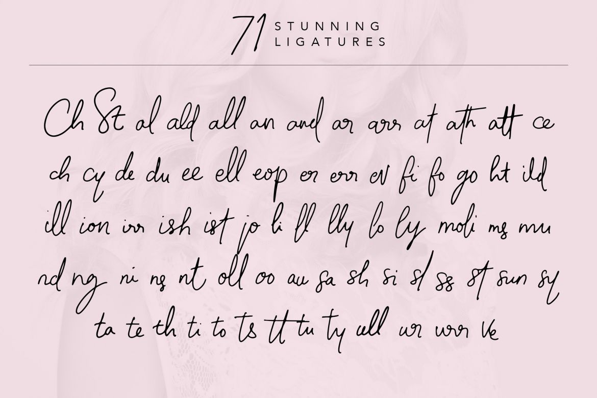 Molita Signature Font - view 12