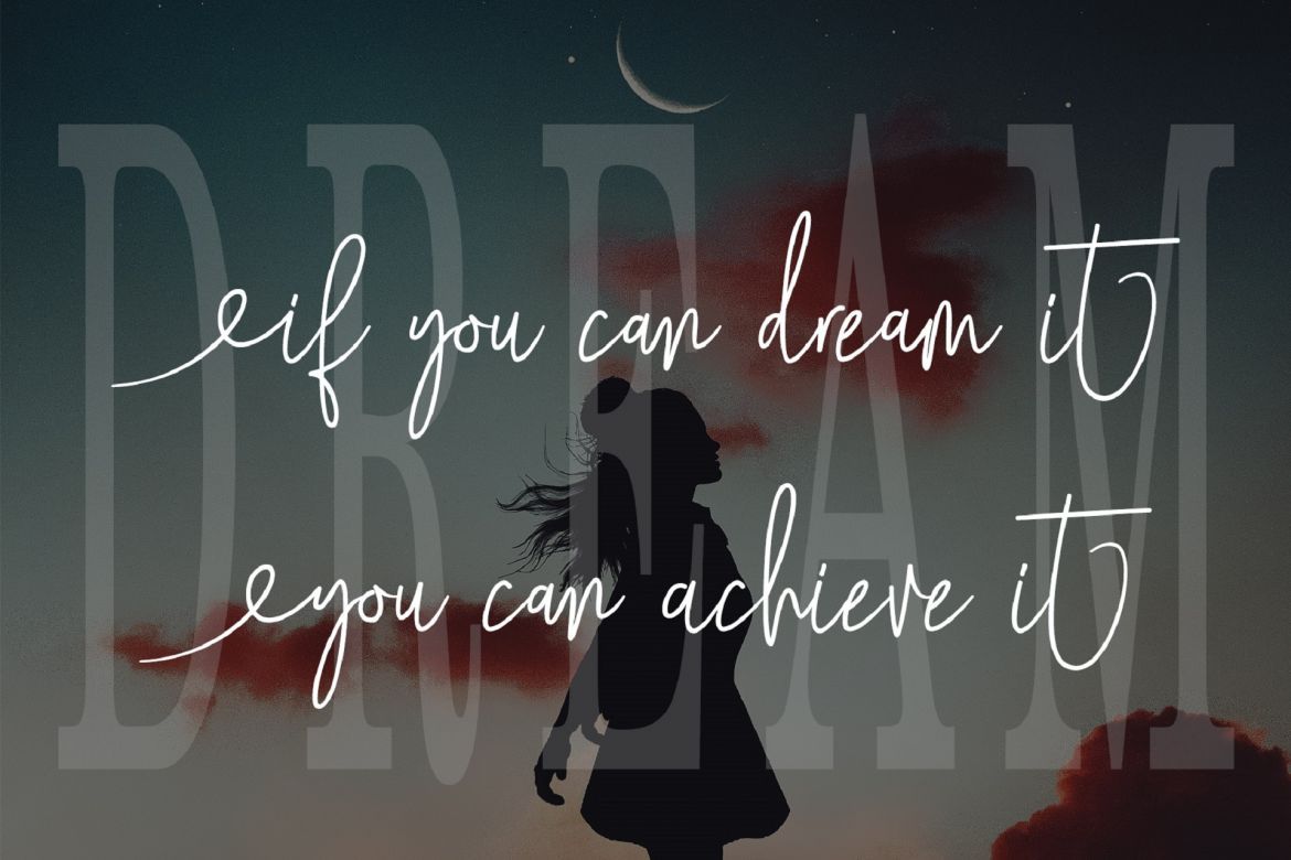 Mollaroid - Signature Font - view 6