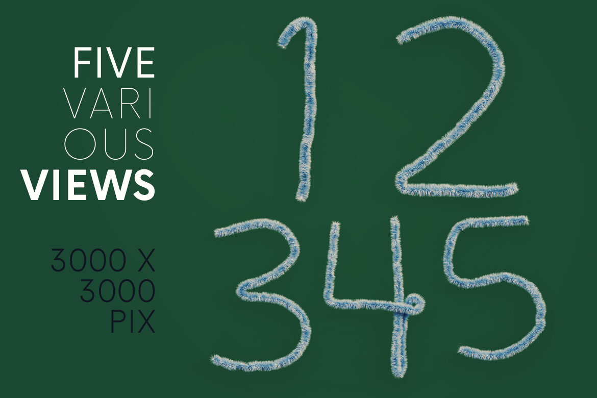 Christmas Deco Free PNG Alphabet - view 3