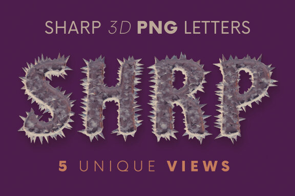 Sharp Fantasy FREE Alphabet