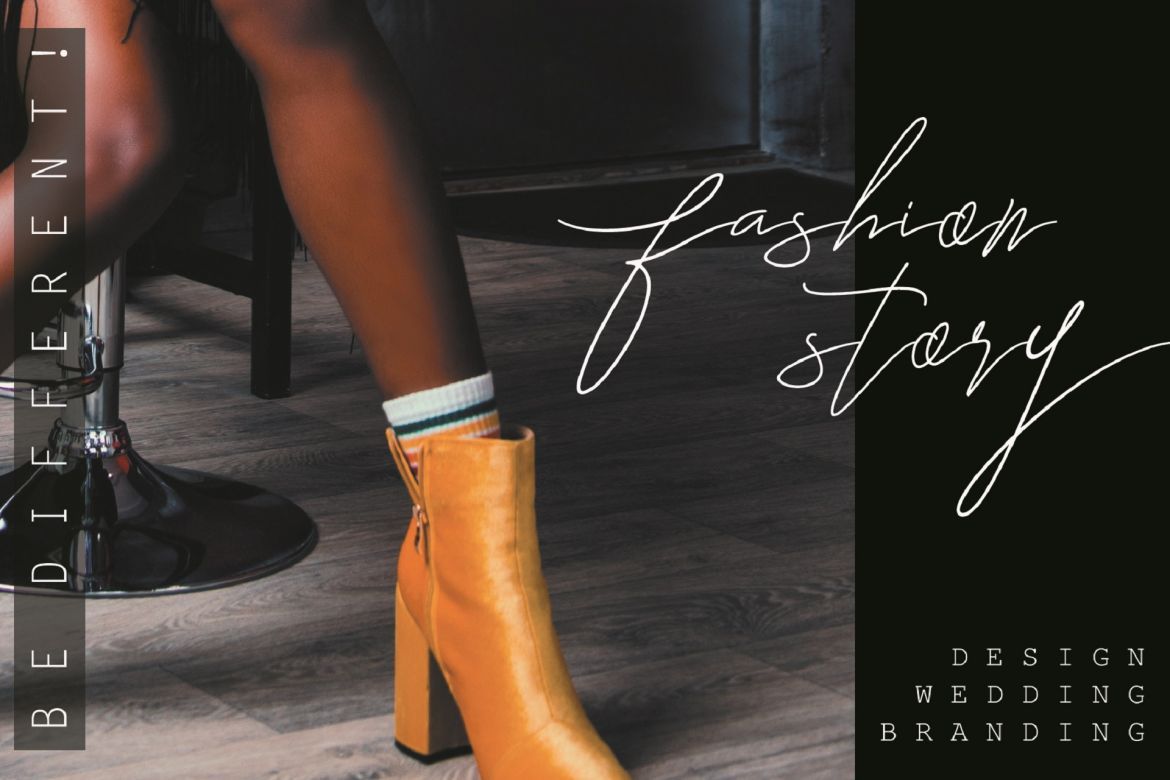 The Attention - Signature Font - view 5