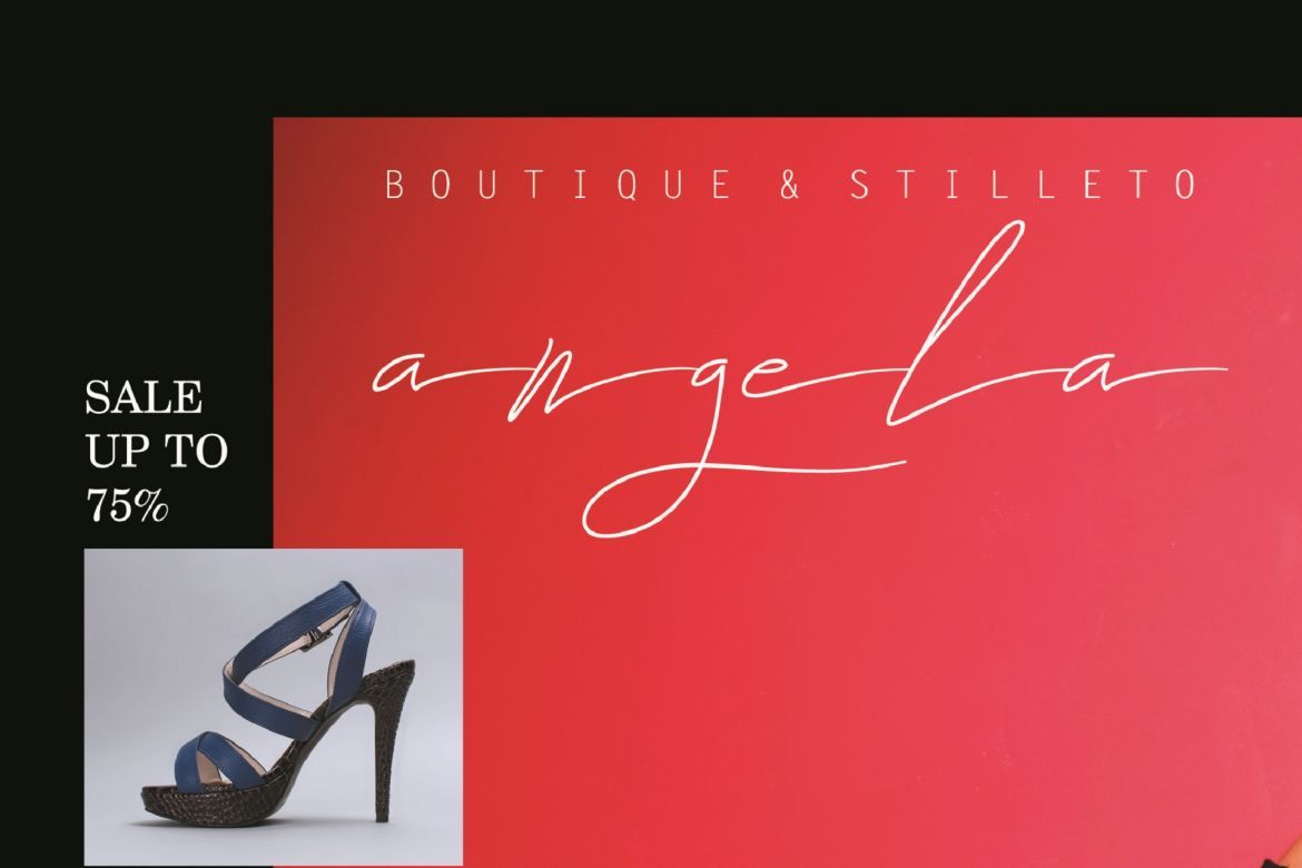 The Attention - Signature Font - view 9