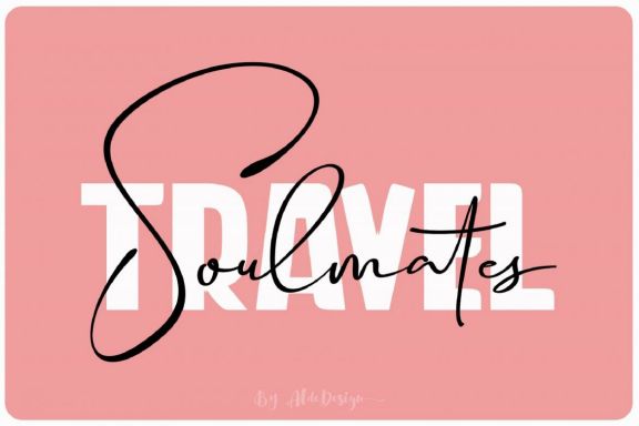 Travel Soulmates - Font Duo