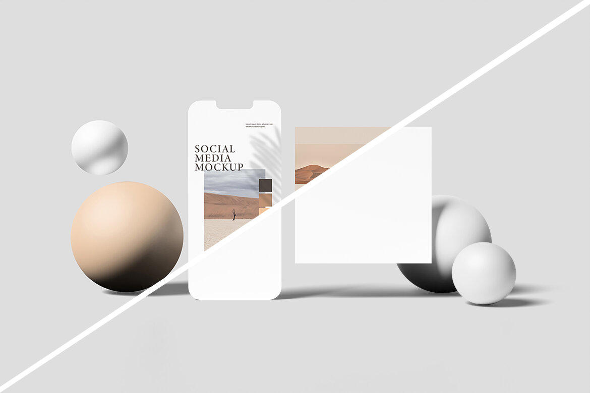 Social Media FREE Mockup alternate