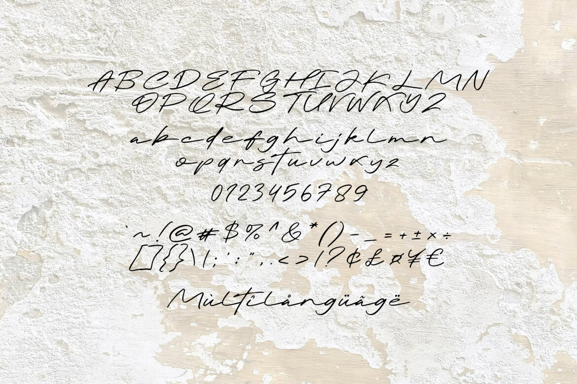 Quetine FREE Script Font alternate