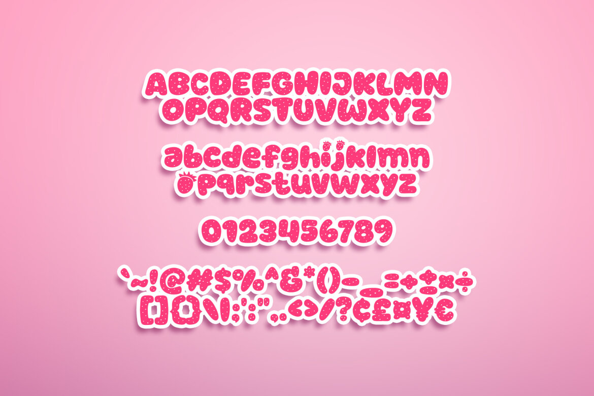 Haloberry FREE Font - view 4