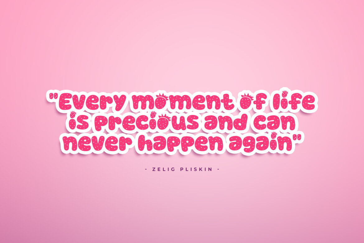 Haloberry FREE Font alternate