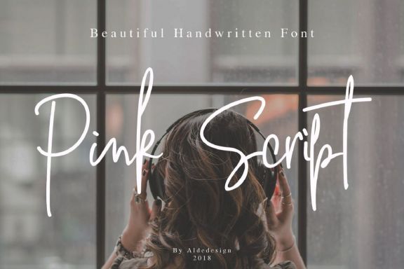 Pink Script - Signature Font