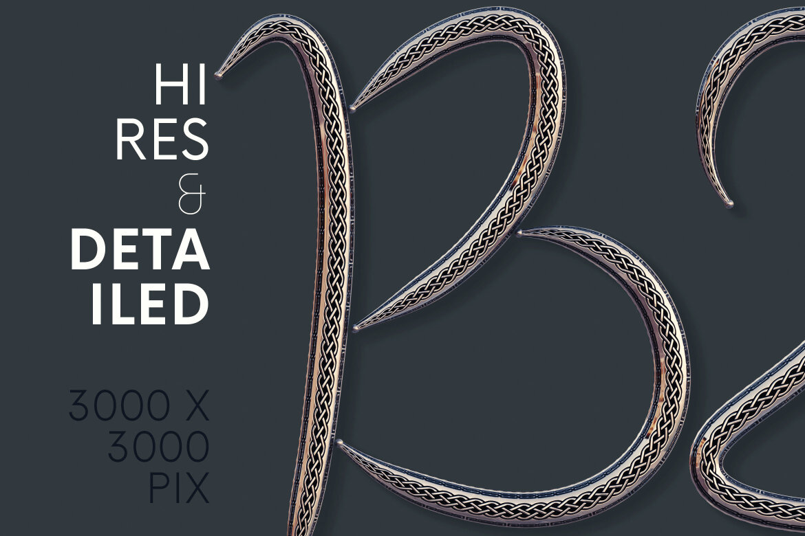 Fantasy Game Free PNG Alphabet alternate