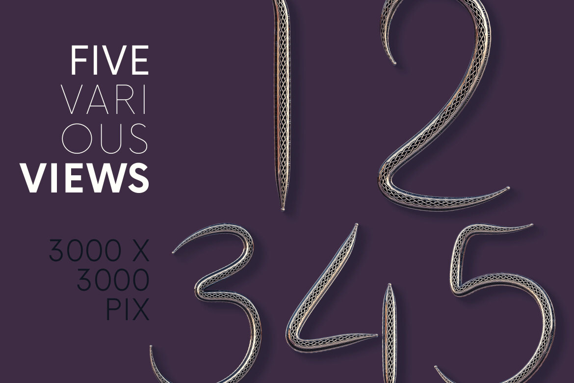 Fantasy Game Free PNG Alphabet - view 3