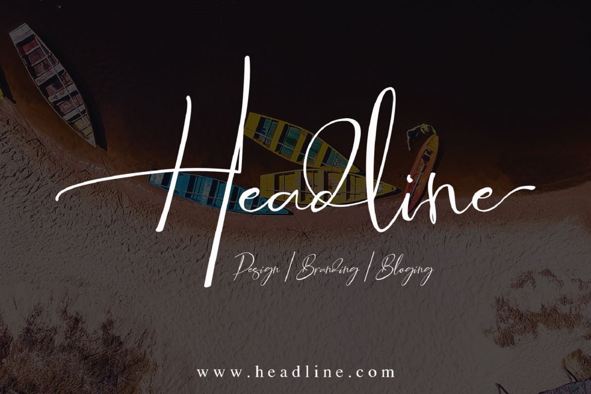 Asgard - Signature Font