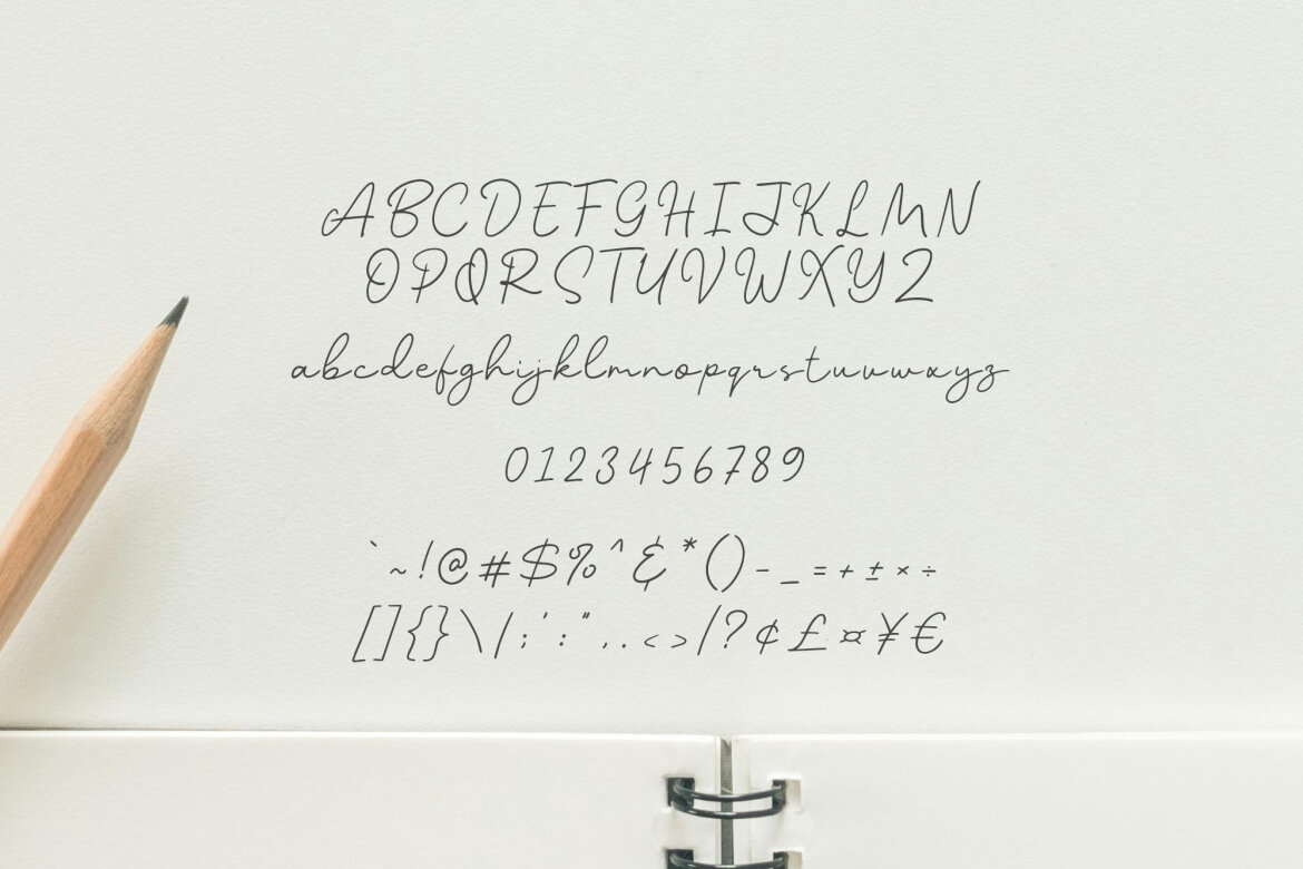 Alucky FREE Script Font - view 4