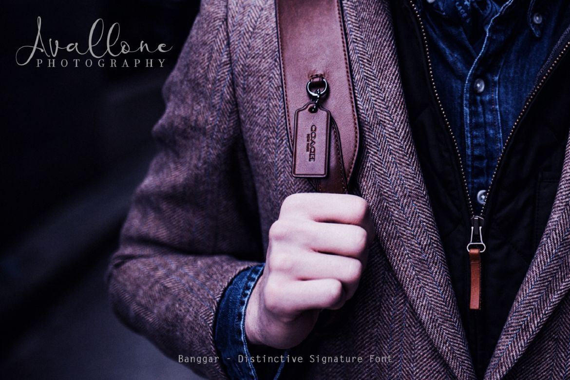 Banggar - Signature Font - view 5
